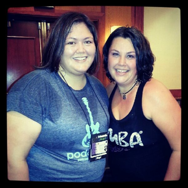 Me and Sue, post Zumba