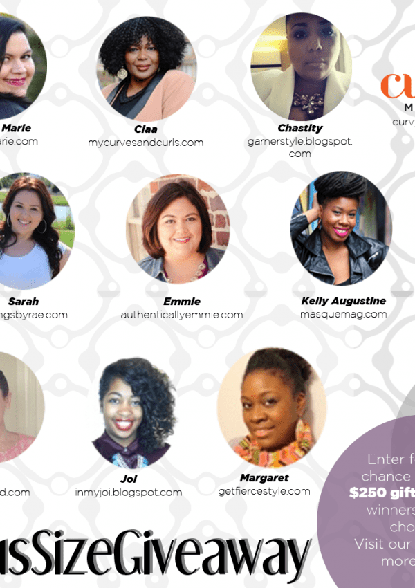 Plus Size Blogger Giveaway – $500 in Prizes