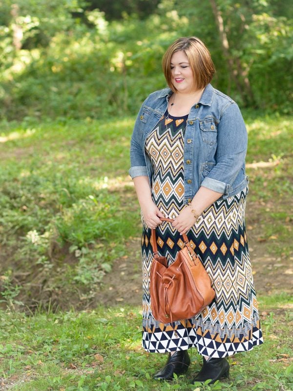 Fall Maxi + Denim