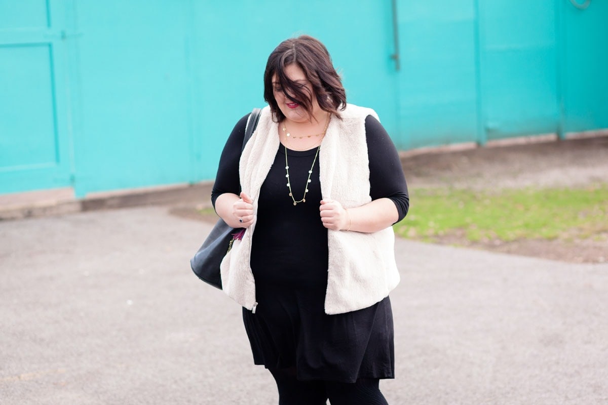 Wrap Me In Faux Fur 4 authenticallyemmie-vest-dress5
