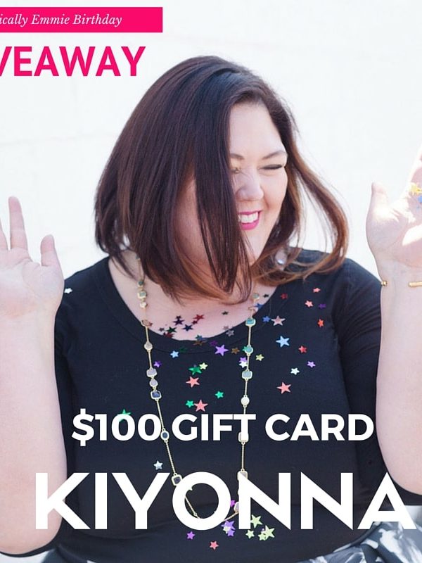 CLOSED Birthday Giveaway: $100 to Kiyonna
