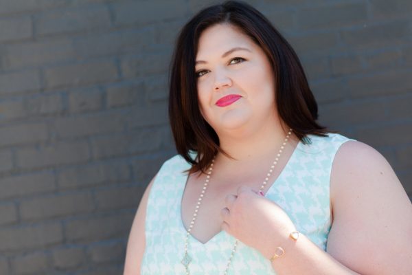 Minty Houndstooth: Christian Siriano x Lane Bryant 3 authenticallyemmie_christiansiriano_lanebryant_houndstooth6