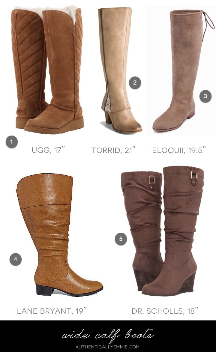 Wide and Extra Wide Calf Boots for 2016