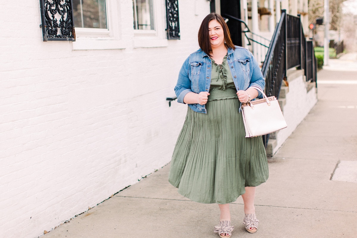 Olive in Spring from Lane Bryant 6 Olive in Spring from Lane Bryant 6
