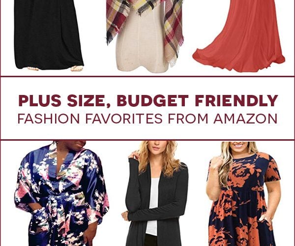 affordable plus size fashion from Amazon