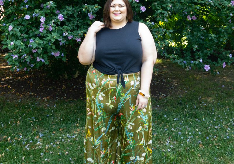 Anthropologie plus size outfit