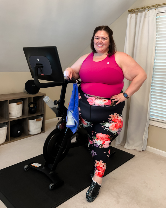 three years later: peloton bike review from plus size influencer Emily Ho
