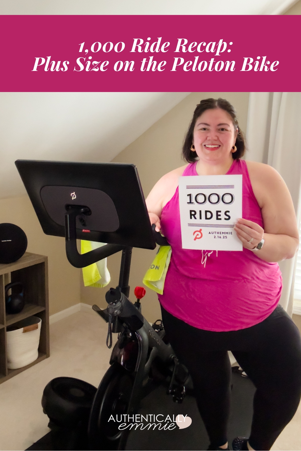 1,000 Peloton Rides: My Plus Size Experience